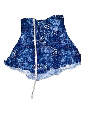 Blue Halter Top with padding